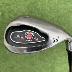 Callaway Big Bertha 55° Sand Wedge Graphite RCH 75i Regular Flex